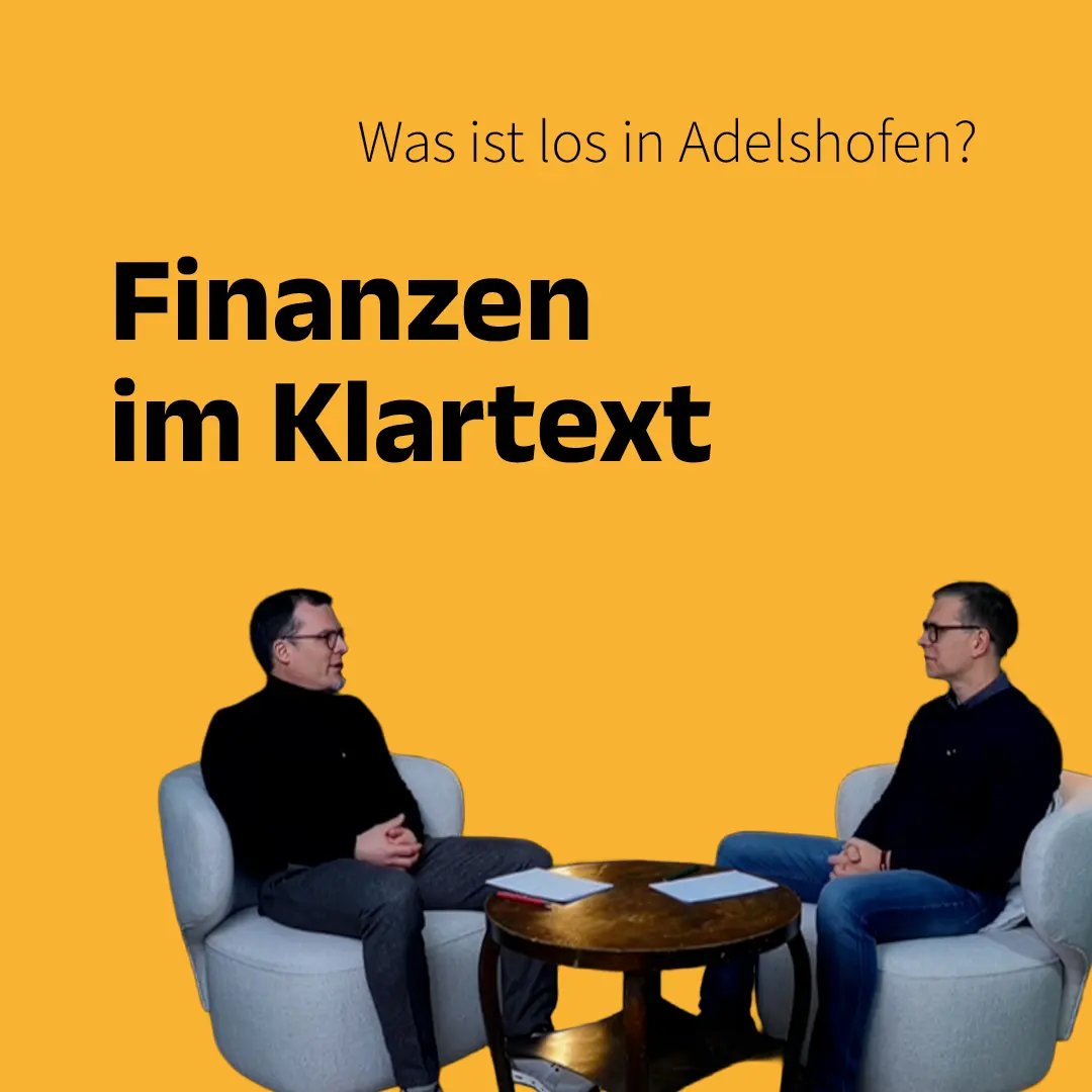 Was ist los in Adelshofen? Finanzen im Klartext